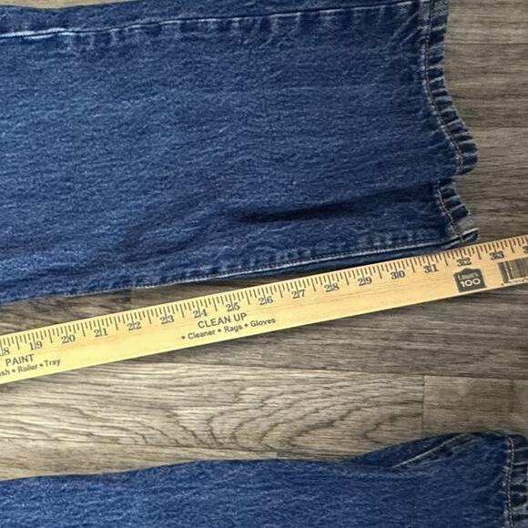 Levi’s 501 Straight Fit Jeans Blue Denim Button Fly 40x34 Made in Mexico - Picture 8 of 10